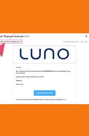 Luno phishing page | Scam Page | Luno Double Login