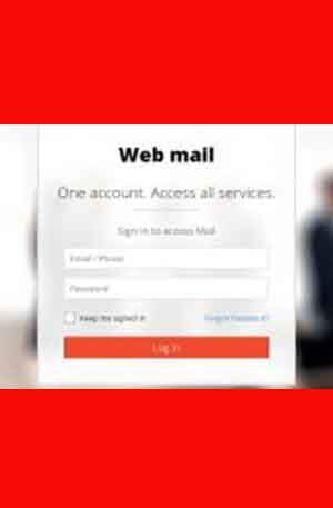 General Webmail Single Login Phishing page | Scam Page
